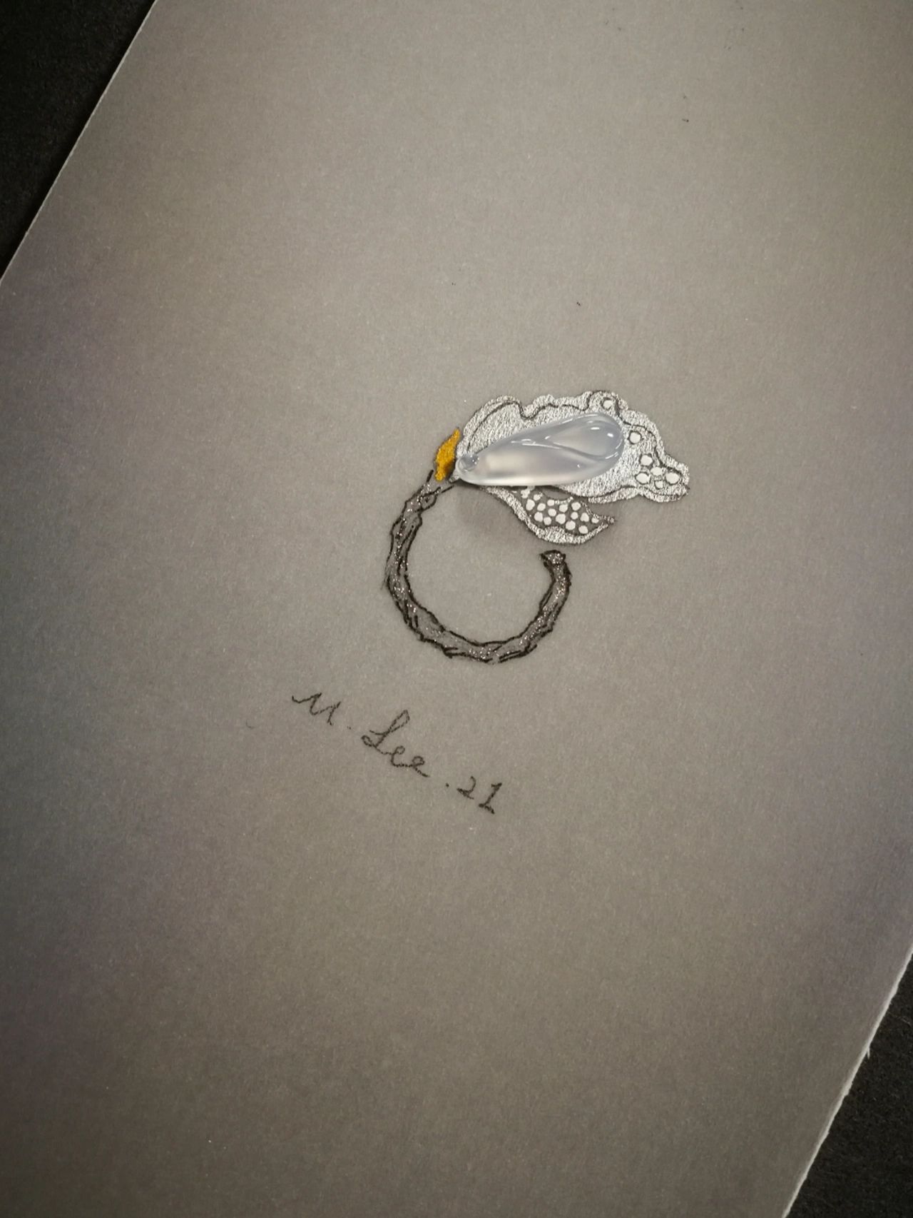 【兰】— 兰心似玉的翡翠戒指