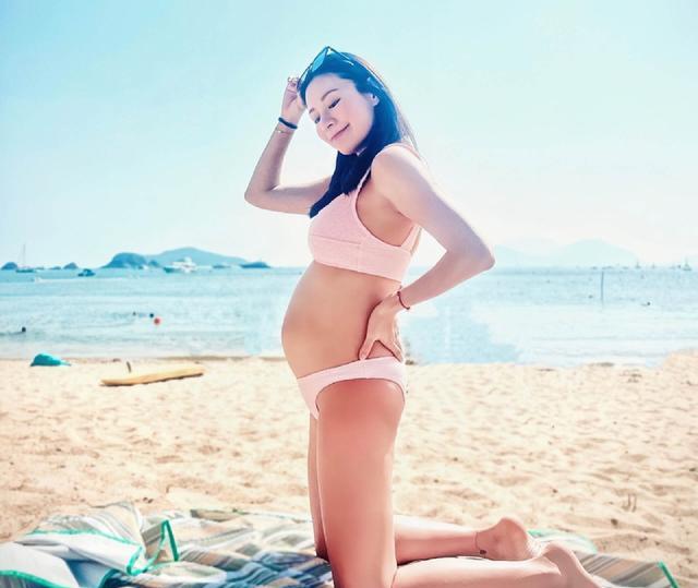 江若琳|恭喜！香港知名女星宣布首胎怀子，临盆在即身材依旧纤细