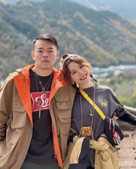 黄雅莉晒孕中期美照,透露计划要俩孩子,老公提议一个孩子随她姓