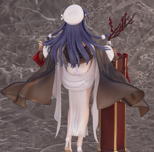 法国 少女前线：刘易斯迎寒客皮肤手办官图更新袜子的厚度还减少了