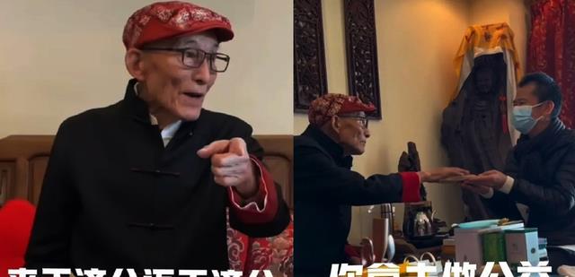 游本昌|李嘉明探望90岁游本昌,感恩3年前遇困难时借1万