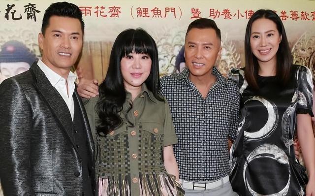 穿衣搭配 吕良伟老婆同框甄子丹老婆，“模特”与“阔太”的差别，一目了然