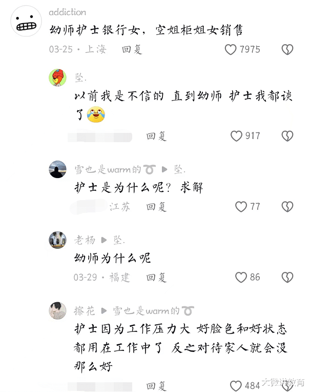 护士|“遇见护士和幼师赶紧跑”,职业歧视却被捧:有理有据,很充分