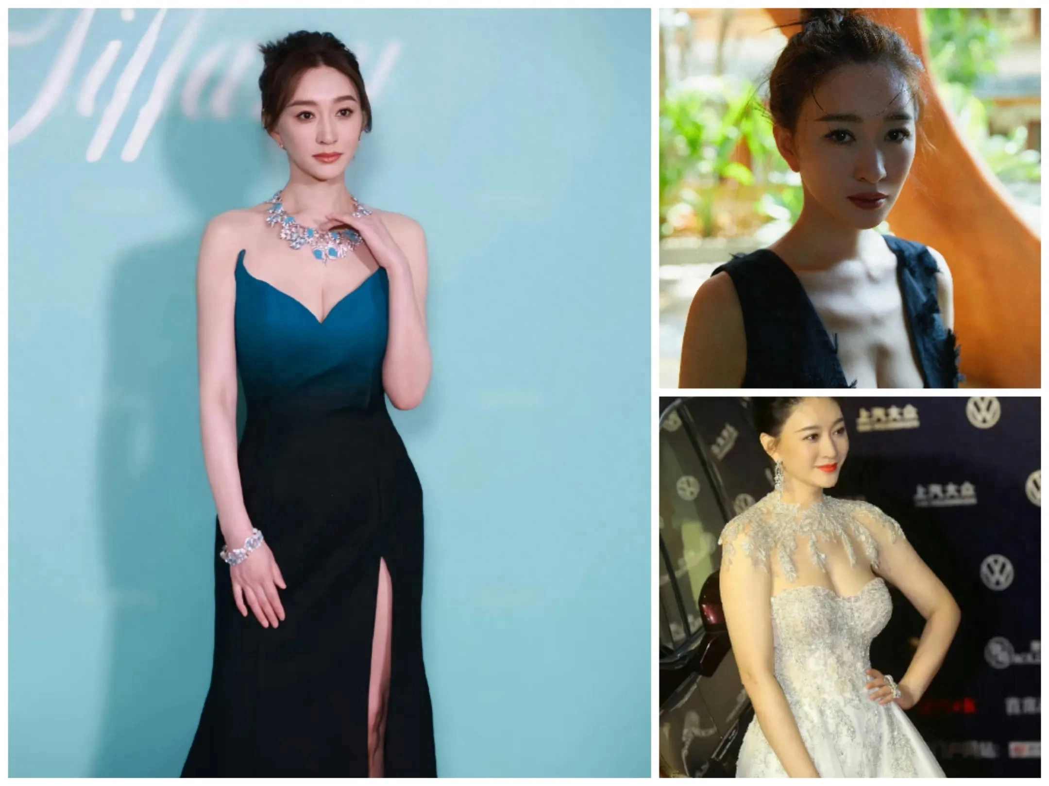 彭丹的双马尾造型最为清纯，堪称最美村姑