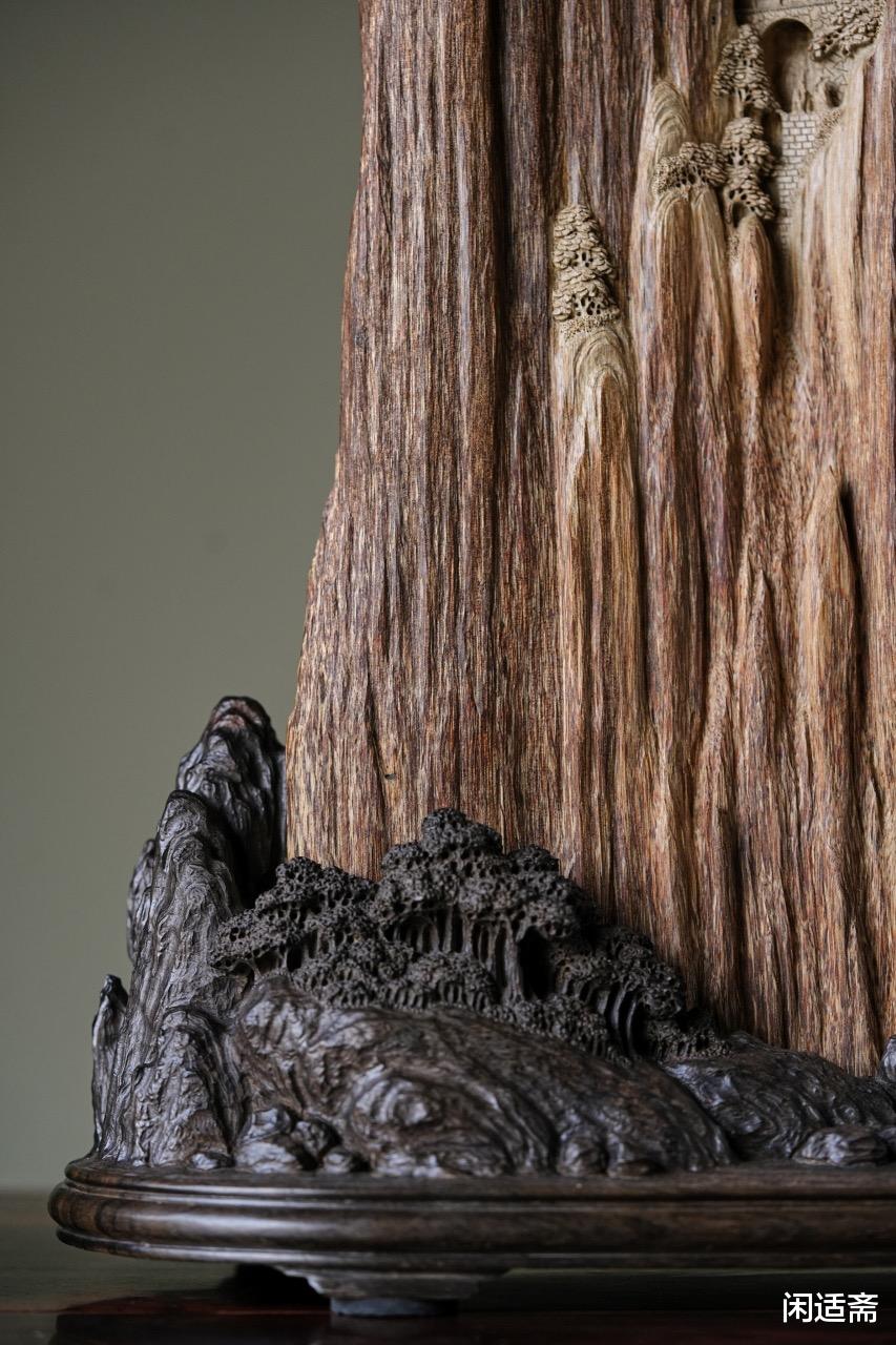 文莱沉香,隐世仙居,文房山子清赏