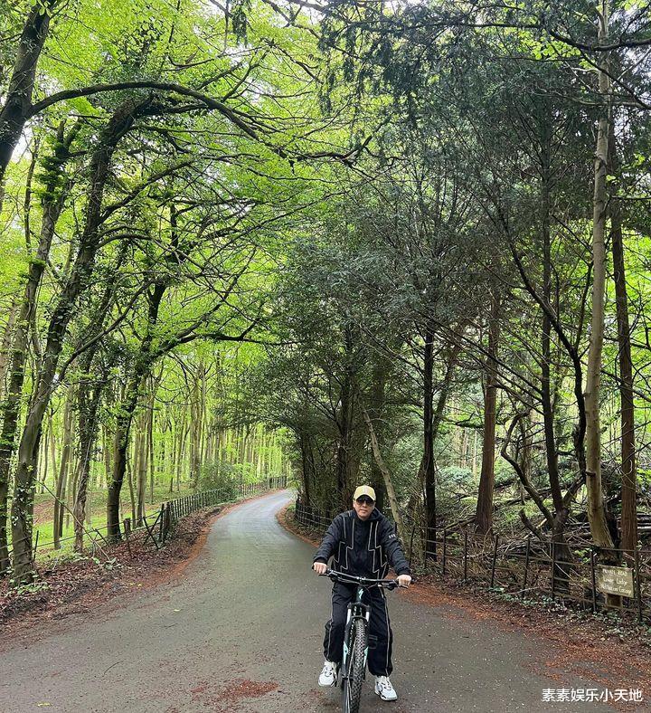 甄子丹|甄子丹汪诗诗享受国外豪宅生活,惬意又舒适,和儿子在草坪上散步