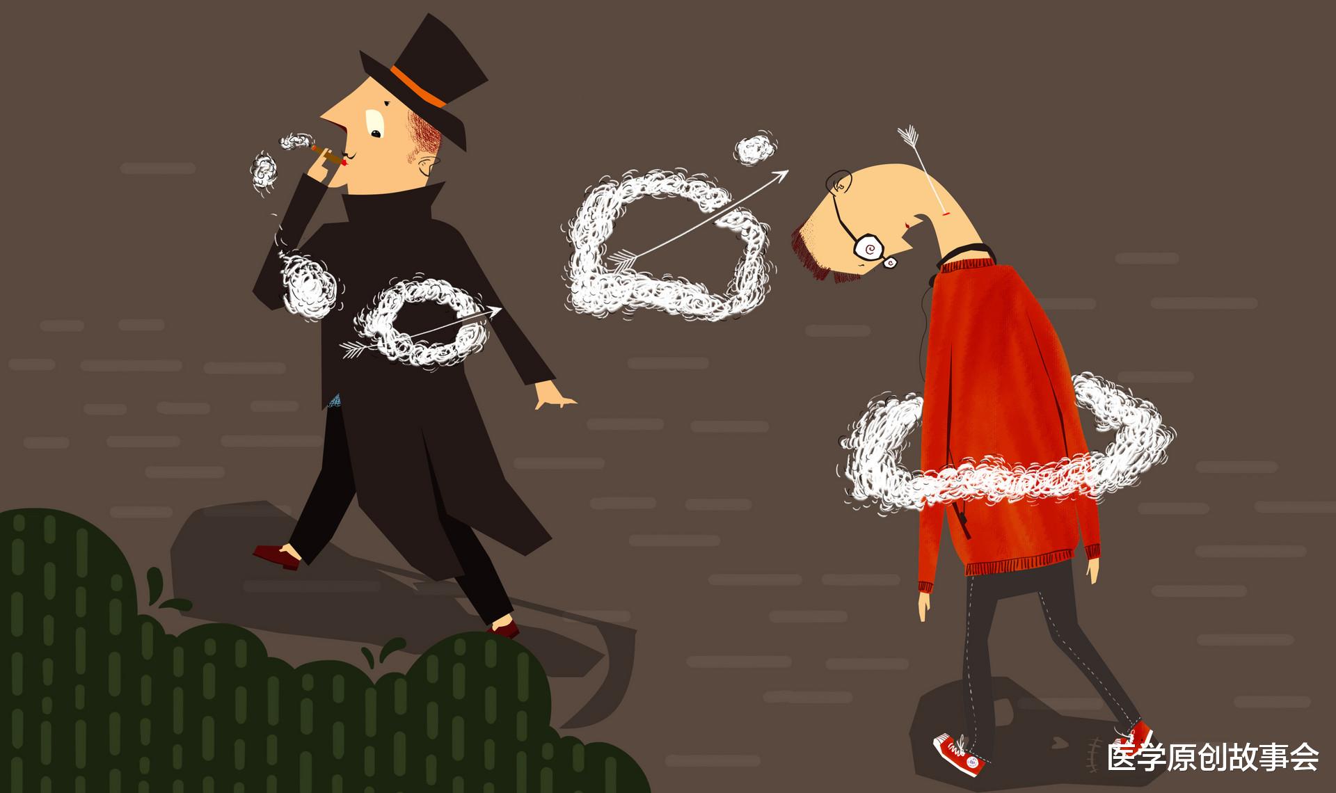 每天吸烟的人，烟瘾自测迫在眉睫，如果大于7分，提示烟瘾很大