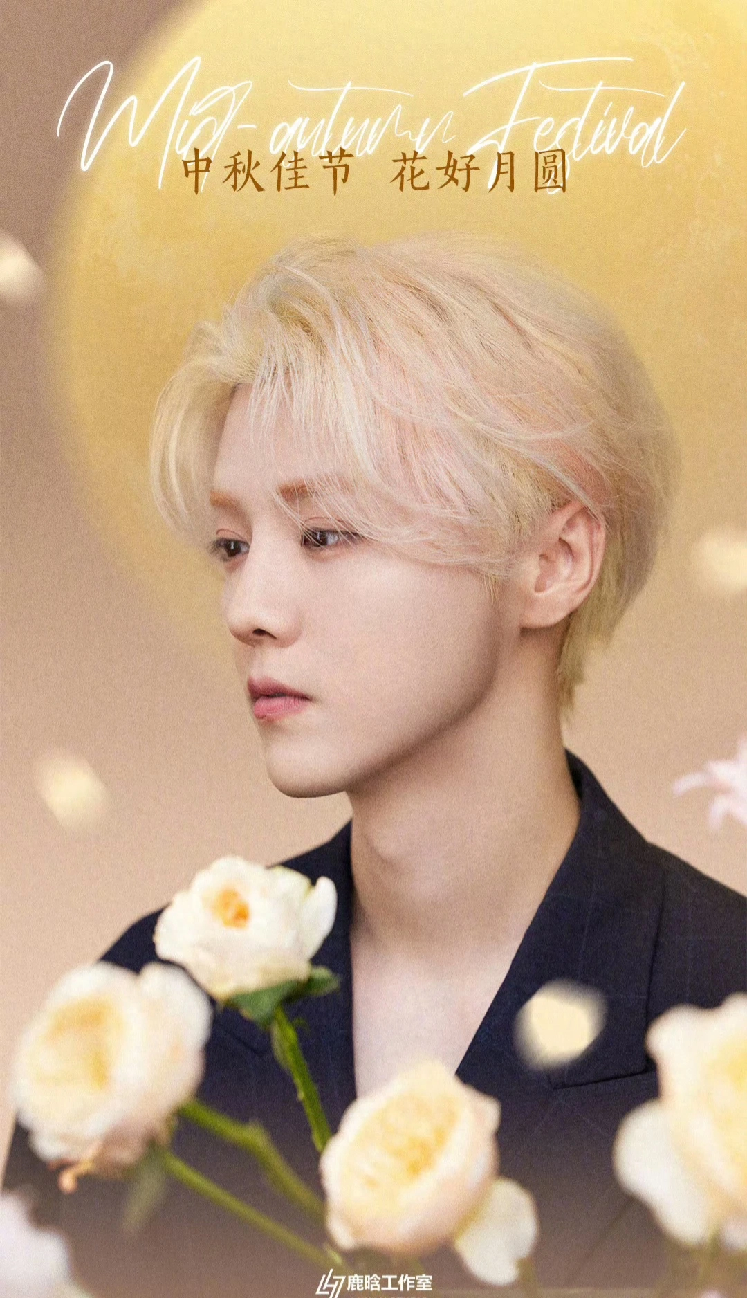 赵丽颖檀健次鹿晗王一博，明星中秋营业照