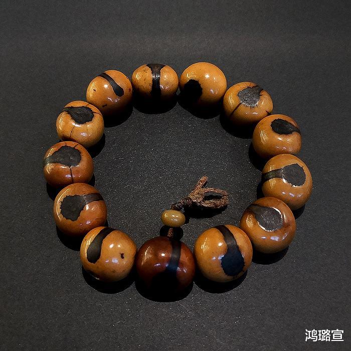 文玩|文玩老珠子包浆为啥人人爱？新珠子包浆却不行！