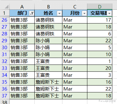 这才是自动化！Excel 表格筛选和隐藏后仍能始终保持隔行填充