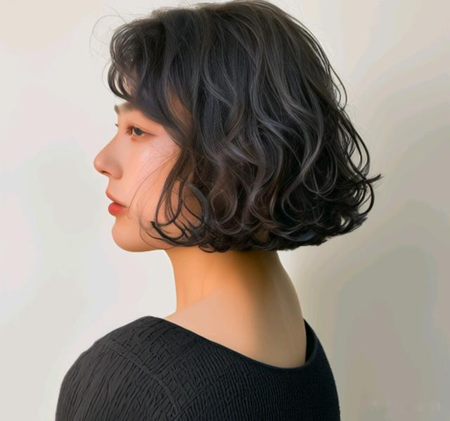 年底女发别乱整,最美还是全头烫,无论长短都适合