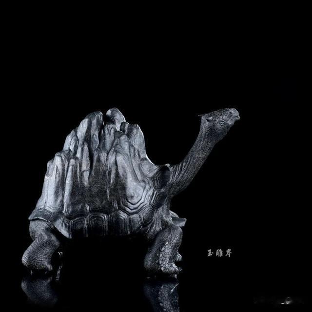 雕刻|高级压迫感！老施的黑青，妥妥的耐看型