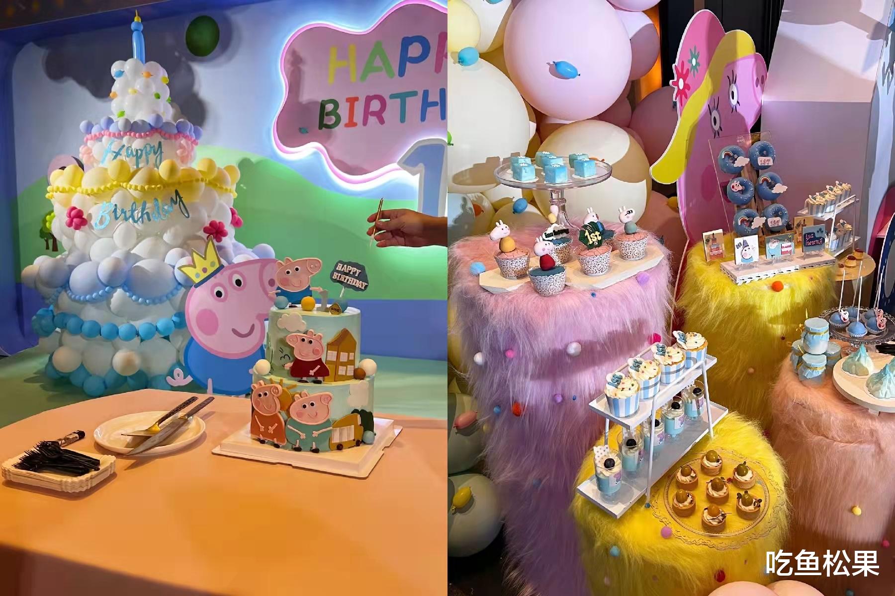 |向佐郭碧婷为二胎办周岁宴,向太心情特别好!穿亲子装场面温馨