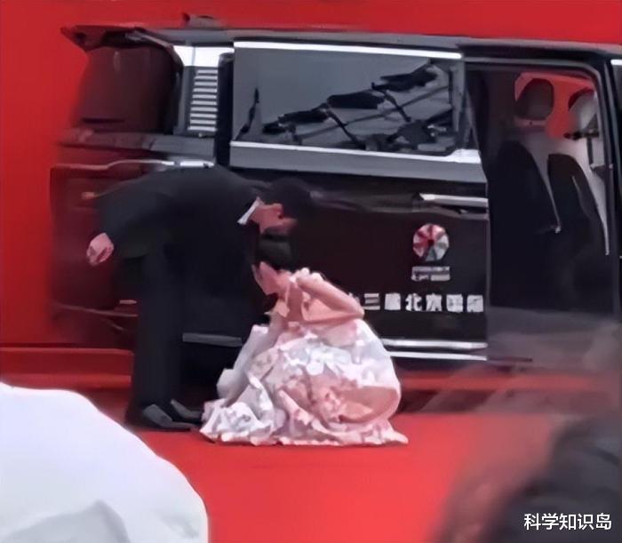 张颂文|北影节开幕!张颂文单膝跪抱高叶,陈都灵礼服被撑开线!