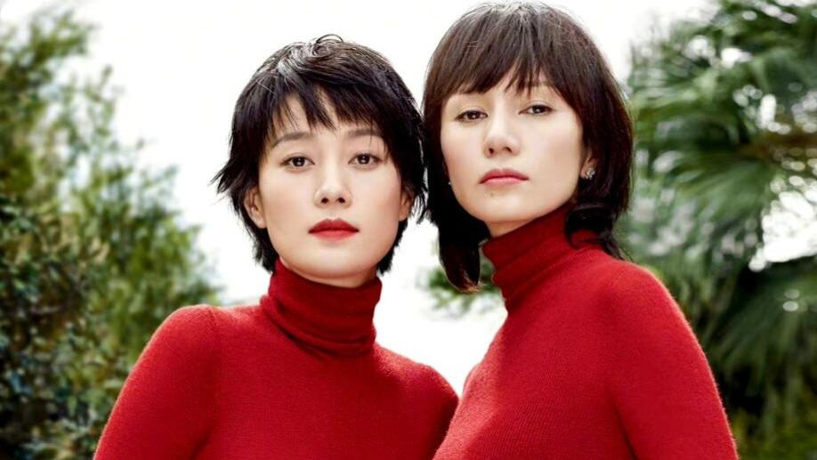 骨相美有多绝？看马伊琍和袁泉就知道，连红色打底衫都穿出高级感