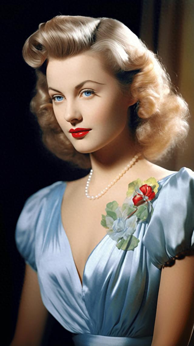 光阴似箭,不改绝美金发美人的极致容颜!