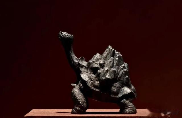 玉雕|爱了!萌态各异的神龟,真佩服玉雕师的脑洞