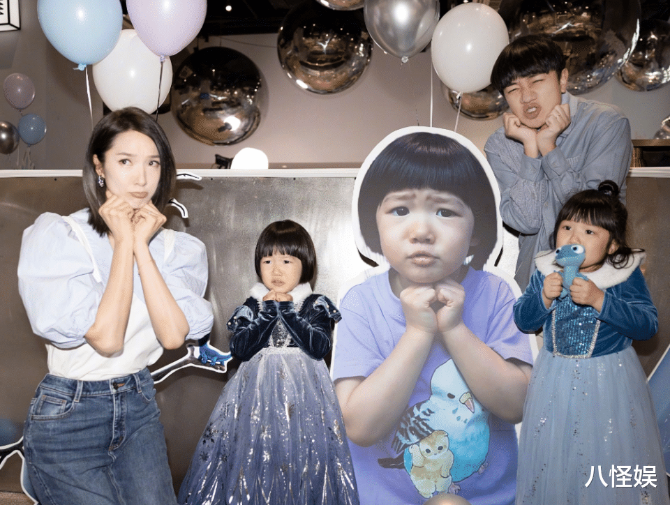王祖蓝李亚男为爱女庆生,3岁Hayley被指撞脸NeiNei,身高瞩目