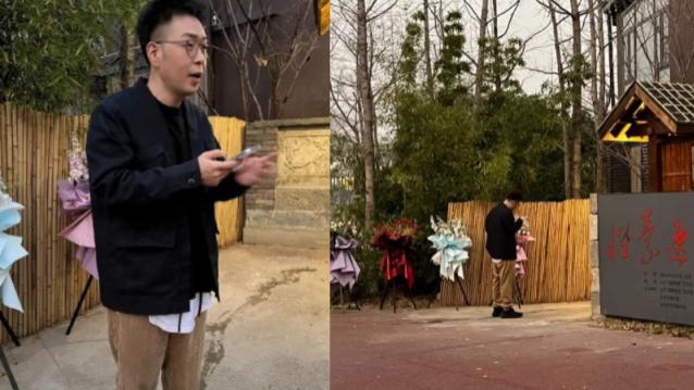 杜海涛 杜海涛反弹与鹿晗像父子，近照脸瘦肚平未变胖，跟网友合影显拘谨