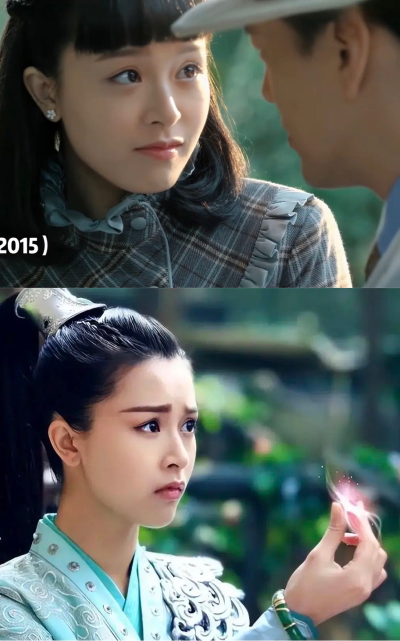 港风美人文咏珊,20岁到35岁颜值变化,出道像杨颖,现在越来越像佘诗曼