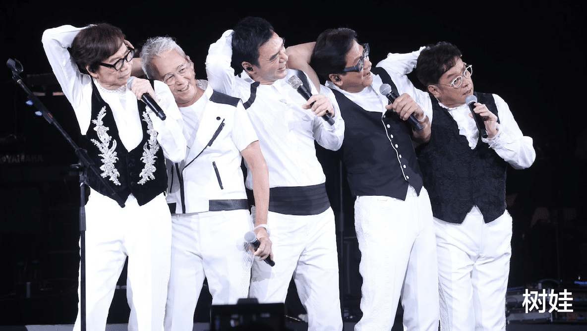 温拿乐队举办告别演唱会,钟镇涛19岁女儿做嘉宾,邱淑贞夫妇捧场