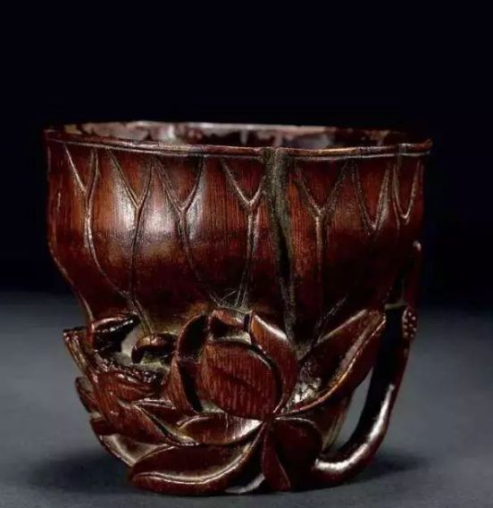 雕刻|竹子呀？还以为是犀角的！老珠子包浆太美了