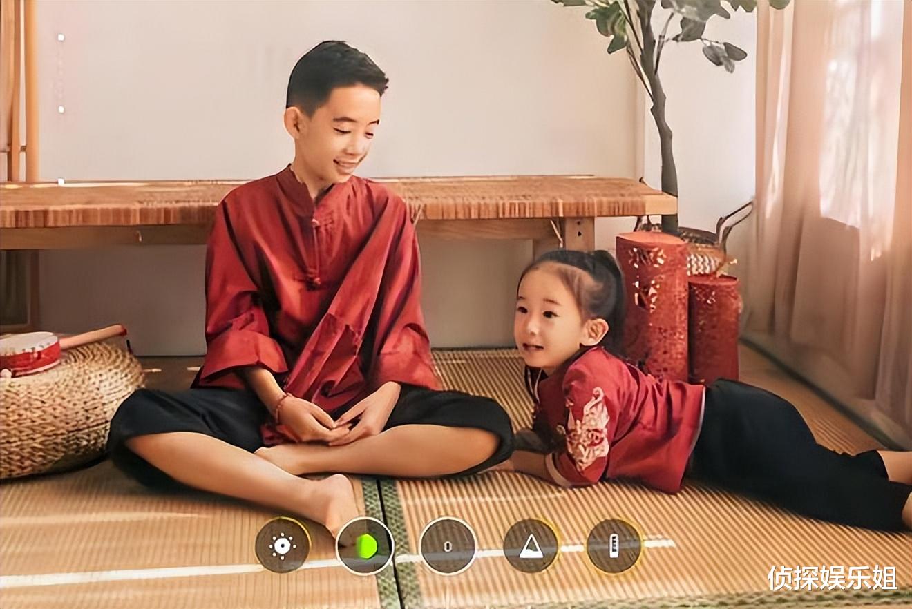 |陈小春小儿子3岁生日照,hoho留长发好秀气,笑起来像爸又像妈