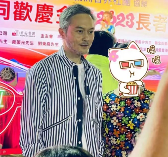 52岁古天乐现身海港城，面部僵硬头发稀少，近照被指像蜡像