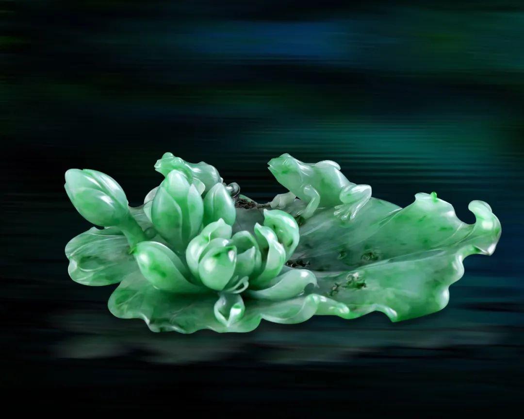 艺术品|翡翠摆件精品大赏!玉见俏琢高手陈国芳