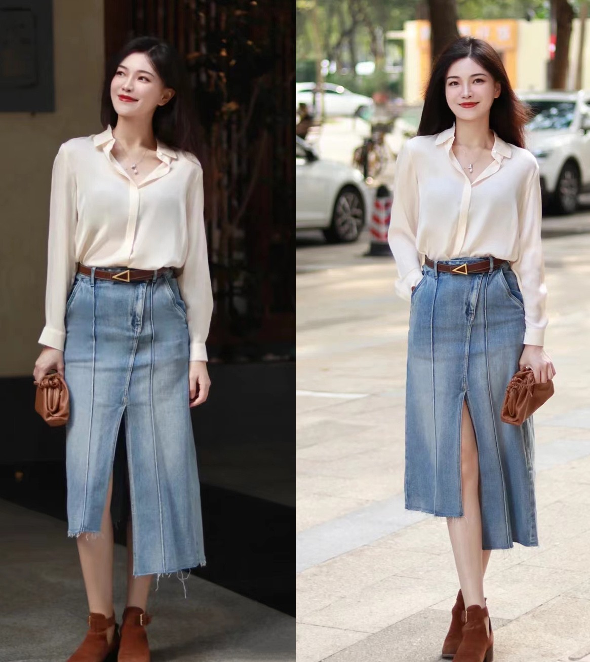 衬衫|爱穿衬衫的职场女性,夏季一定注意这三个要素!照着学很提气质
