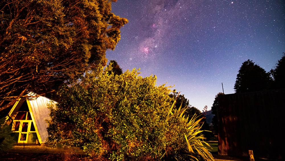 |在新西兰纯净的星空下睡个好觉吧！