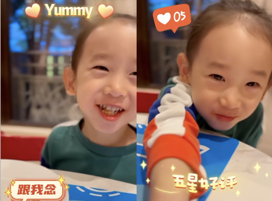 应采儿|应采儿亲自下厨做意面,俩儿子超捧场,被调侃一家四口3个陈小春