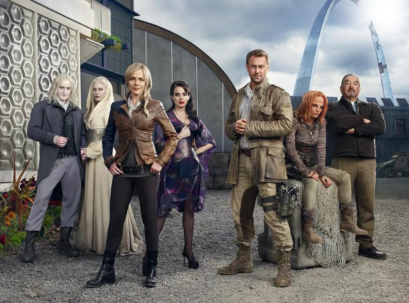 《斯巴达克斯》里盖亚的扮演者吉米莫瑞 ,在这部剧里更美更大奉献