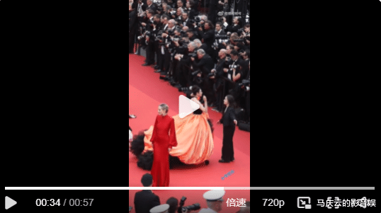 张雨绮|也谈张雨绮戛纳红毯被多次请离，为了工作赖着红毯不走，并不丢人