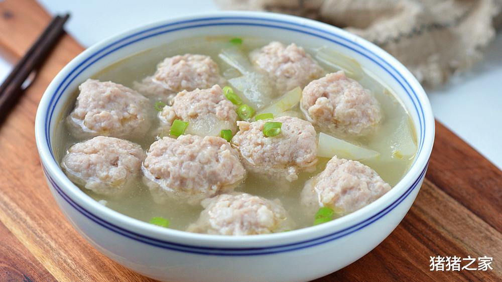 冬瓜|冬瓜丸子汤这样做太好吃了,紧实不散,汤鲜清口,想吃就点开!