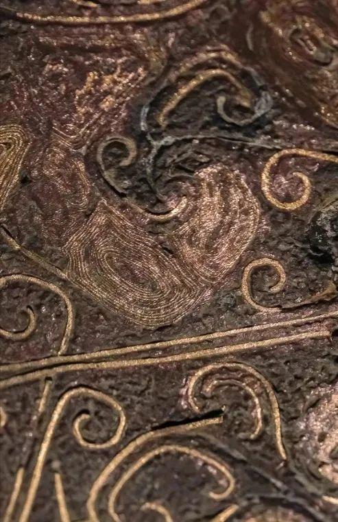 一天一件文物:战国中期错金云纹铜鉴缶