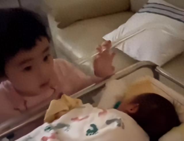 84岁刘诗昆接妻子回家,女儿使劲摇床疑不喜弟弟,奶粉喂养引争议