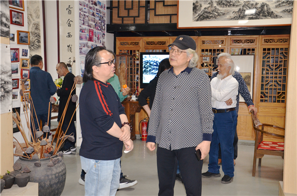 山水画|长河追日——靳文艺山水画作品展新闻发布会在京成功举办