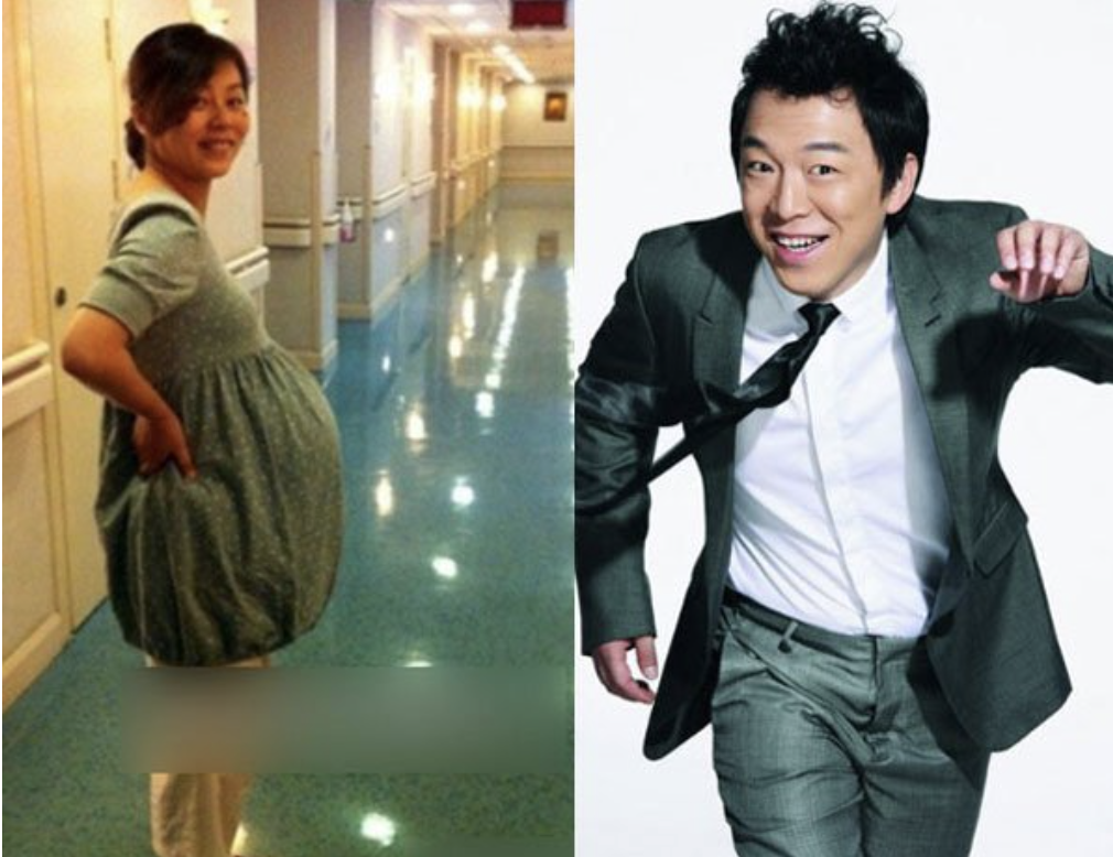 黄渤夫妇和王迅聚餐，黄渤初恋妻子小欧罕见露面，二人超有夫妻相