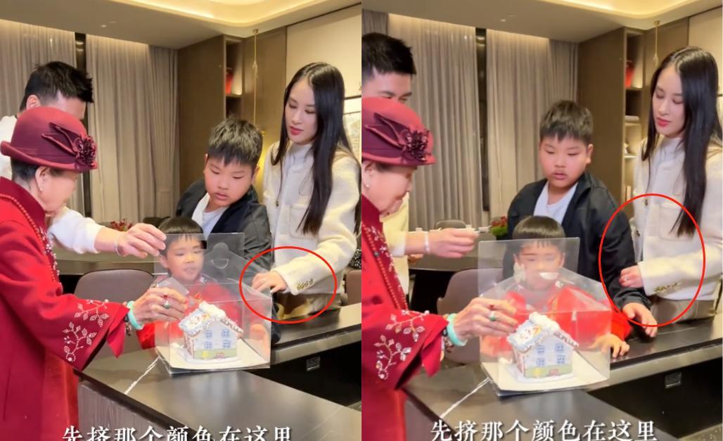 安迪|杨子一家五口团聚!安迪变胖长胡子被忽视,黄圣依被指偏心小儿子