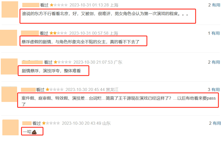 好家伙!张丰毅公安大剧开播就差评不断,观众的差评理由出奇一致