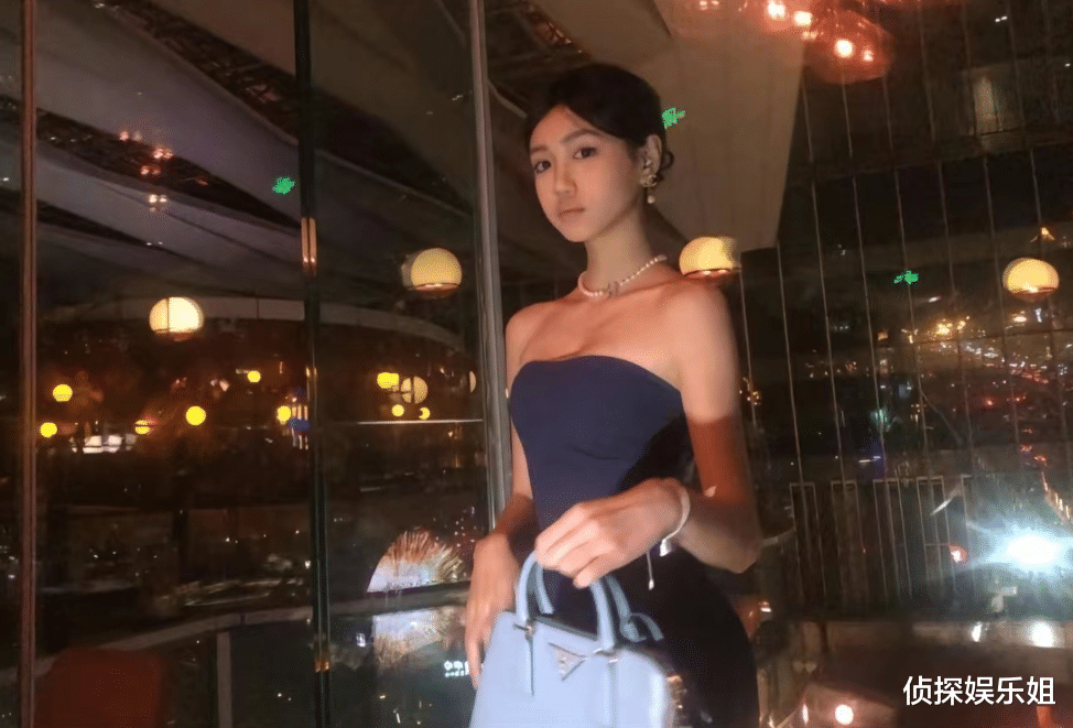 钟丽缇小女儿庆14岁生日,考拉化浓妆穿抹胸裙,成熟漂亮不输妈妈