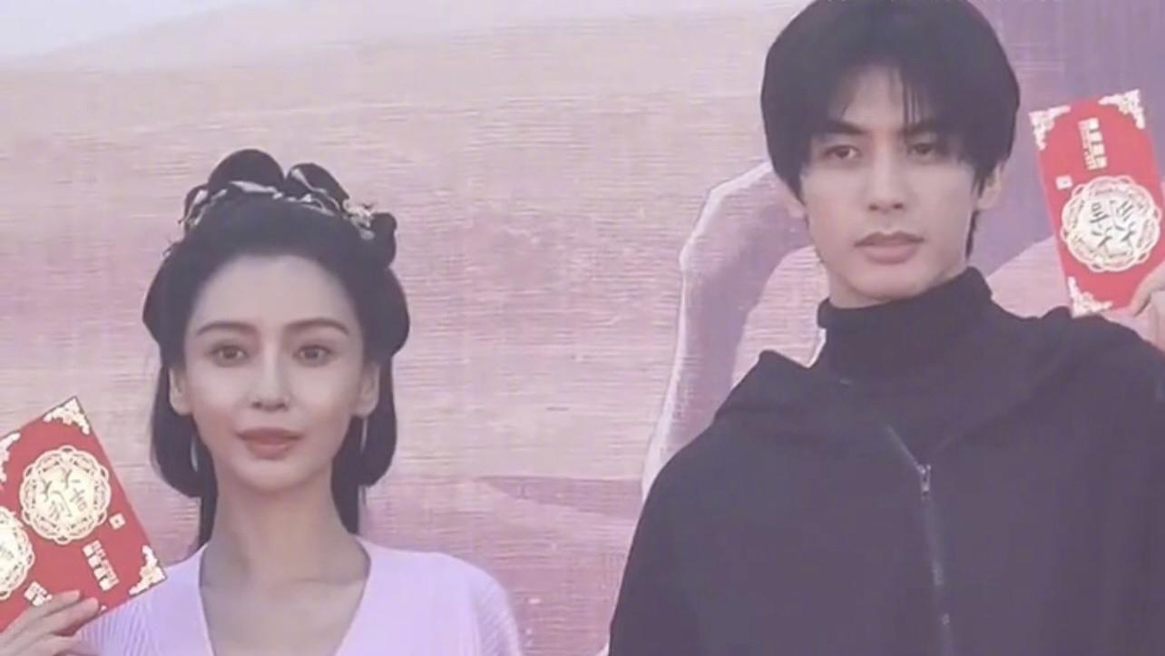 Angelababy|杨颖新剧合作宋威龙，被吐槽颜值下滑，微笑唇、苹果肌抢镜