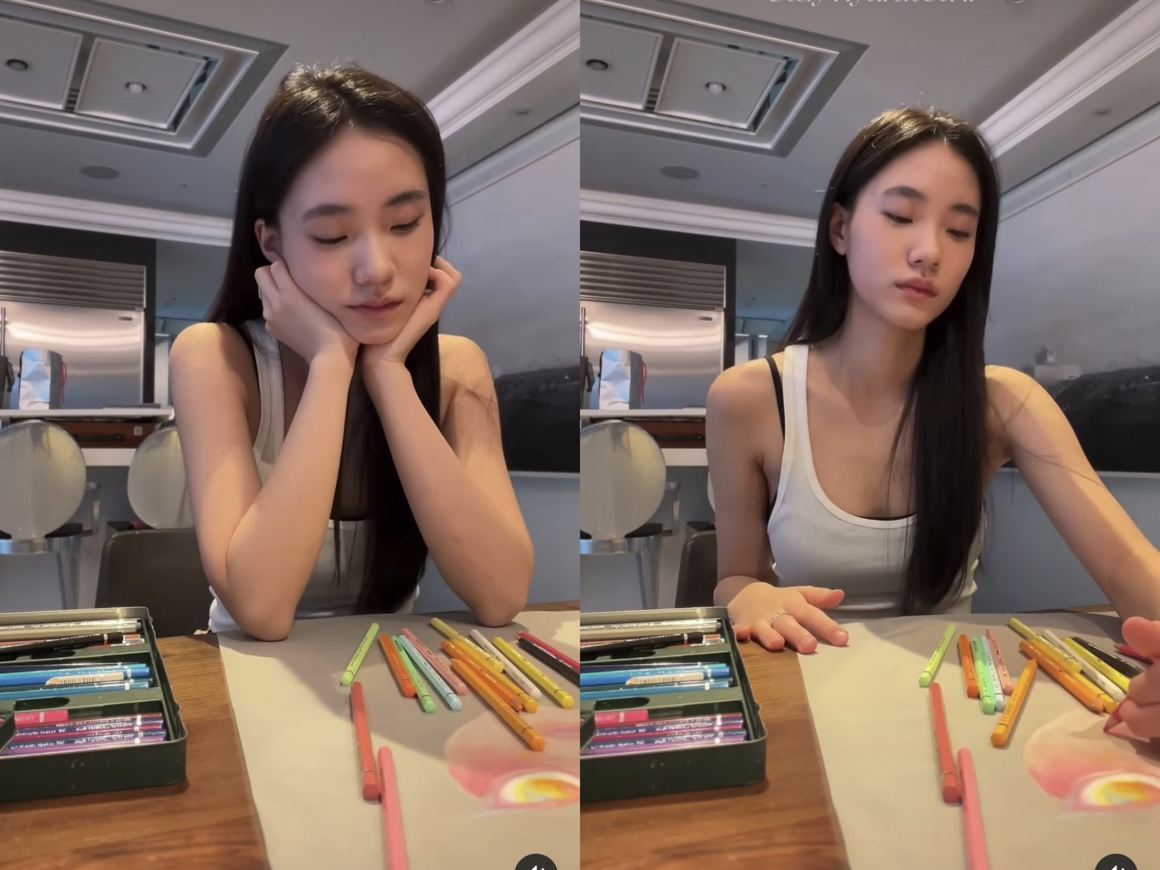 小S|小S二女儿15岁就开始身材管理，练普拉提秀身材，四肢细长似超模