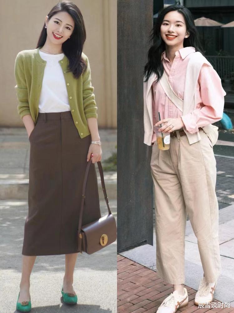 穿衣搭配|这才是“通勤装”的正确穿法，简单、时尚且一学就会，快来抄作业