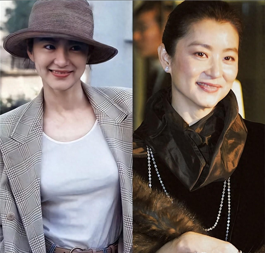 看了69岁林青霞穿搭,我悟了:裙长及膝,衣穿简约,才更高级优雅