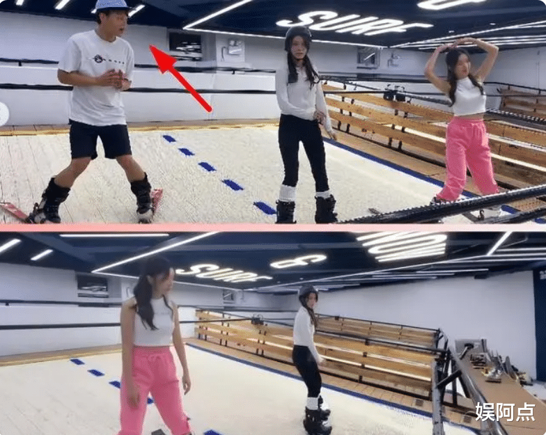 郭嘉文疑已拥有了新恋情,相约小伙一起滑雪!对方眼神充满爱意!