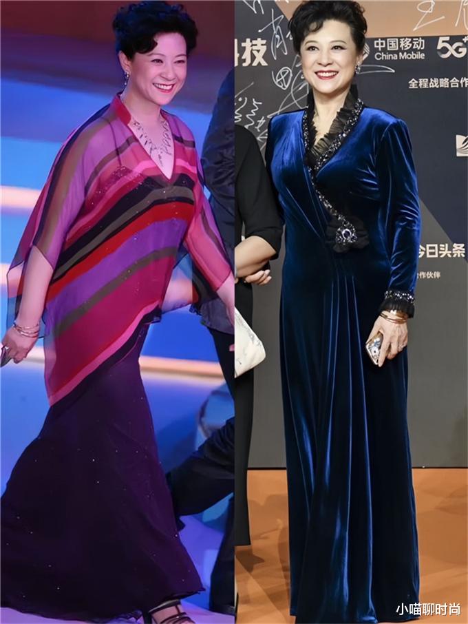 王馥荔 看了72岁宋春丽和74岁王馥荔，才发现：自然老去的女人比扮嫩更美