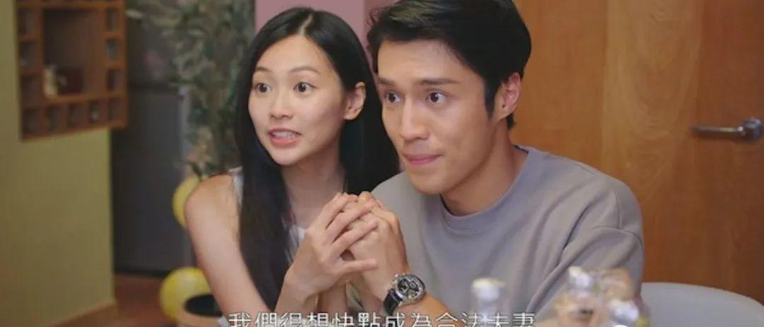 25岁TVB小花空降人气剧集过足戏瘾，与上位男星拍戏疑传出恋情