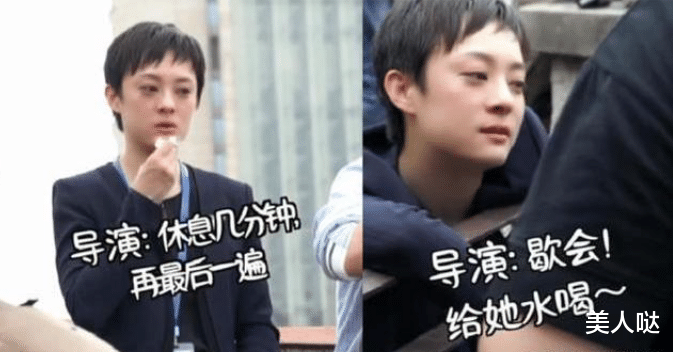 孙俪拍戏被路人偶遇，才40岁头发稀疏黑眼圈明显，苍老得很犹如农家大妈